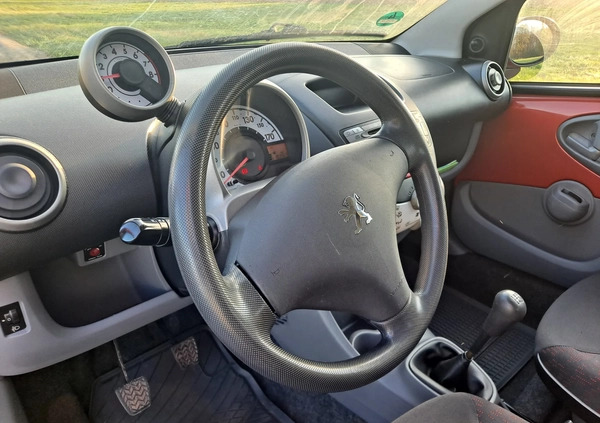 Peugeot 107 cena 10300 przebieg: 103000, rok produkcji 2009 z Hel małe 277